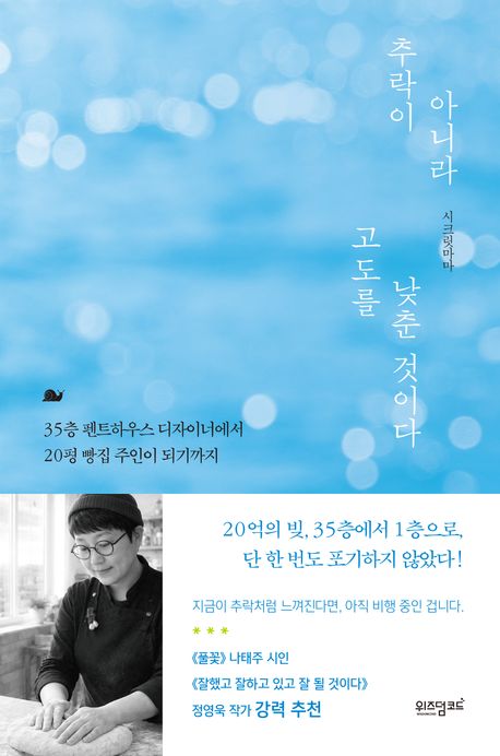 추락이 아니라 고도를 낮춘 것이다 — 책 표지